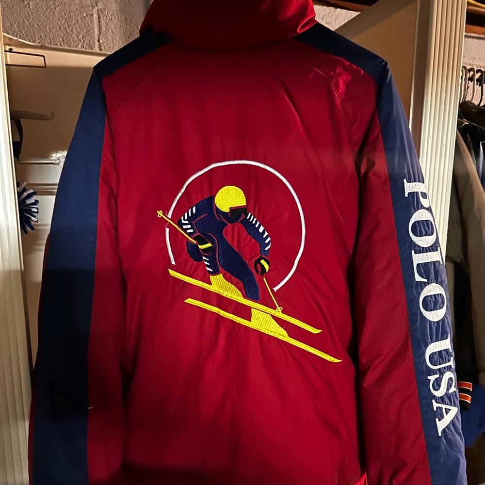 grail suicide ski polo jacket